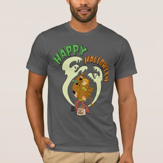 スクービードゥー |ハッピーハローウィン Tシャツ (正面)