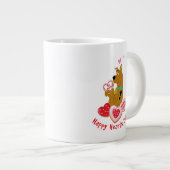 スクービードゥー – ハッピーハートデー ジャンボコーヒーマグカップ (正面右)