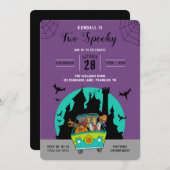 スクービードゥー |ハロウィン不気味誕生日2 招待状 (正面/裏面)