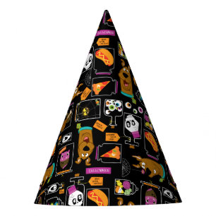 スクービードゥー ハロウィーンスクービードゥーパターン パーティーハット