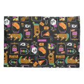 スクービードゥー |ハロウィーンスクービードゥーパターン 枕カバー (裏面)