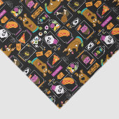 スクービードゥー |ハロウィーンスクービードゥーパターン 薄葉紙 (詳細)