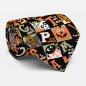スクービードゥー |ハロウィーンパターン ネクタイ (ロール)