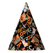 スクービードゥー |ハロウィーンパターン パーティーハット (裏面)