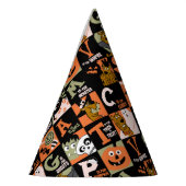 スクービードゥー |ハロウィーンパターン パーティーハット (左)