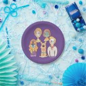 スクービードゥー |ハロウィーンマスク ペーパープレート (パーティー)