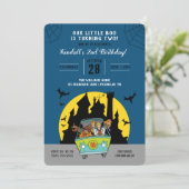 スクービードゥー |ハロウィーン2回目の誕生日 招待状 (スタンド正面)