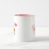 スクービードゥー-ハート飾スクービースナック マグカップ (中央)