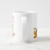 スクービードゥー – バレンタインの封筒を持つ ジャンボコーヒーマグカップ (裏面)