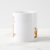 スクービードゥー – バレンタインの封筒を持つ ジャンボコーヒーマグカップ (正面)