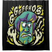 スクービードゥー |ビックシャギー シャワーカーテン (正面)