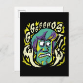 スクービードゥー |ビックシャギー ポストカード (正面/裏面)