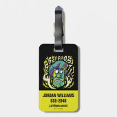 スクービードゥー |ビックシャギー ラゲッジタグ (裏面縦)