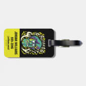 スクービードゥー |ビックシャギー ラゲッジタグ (裏面横)