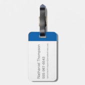 スクービードゥー(ピザスライス) ラゲッジタグ (裏面縦)