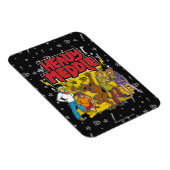 スクービードゥー | "ヘビーメドル"グラフィック マグネット (右側)