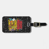 スクービードゥー | "ヘビーメドル"グラフィック ラゲッジタグ (正面横)