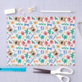 スクービードゥー |ベビースクービードゥーかわいいパターン 薄葉紙 (クラフト)