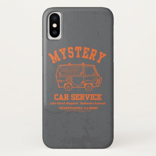 スクービードゥー「ミステリーカーサービス」グラフィック Case-Mate iPhoneケース (裏面)