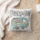 スクービードゥー |ミステリーマシンスケッチ クッション (ブランケット)