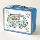 スクービードゥー |ミステリーマシンスケッチ メタルランチボックス (裏面)