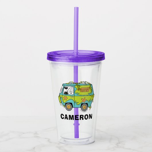 スクービードゥー |ミステリーマシン アクリルタンブラー (正面)