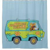 スクービードゥー |ミステリーマシン シャワーカーテン (正面)