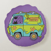 スクービードゥー |ミステリーマシン ラウンドクッション (裏面)