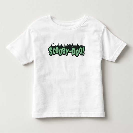 スクービードゥー!モンスターシルエットロゴ トドラーTシャツ (正面)