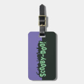 スクービードゥー!モンスターシルエットロゴ ラゲッジタグ (正面縦)