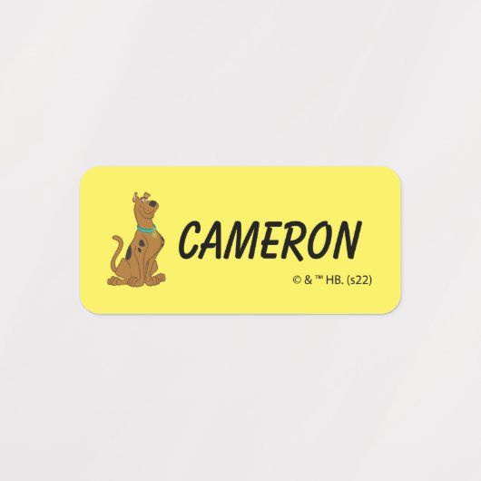 スクービードゥー ラベル (デザイン2)