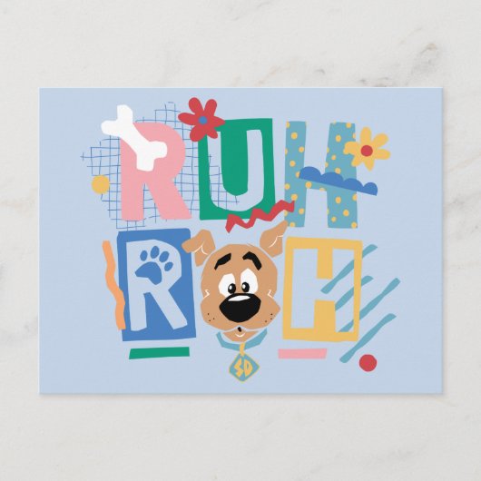 スクービードゥー |ルロベビースクービードゥー ポストカード (正面)