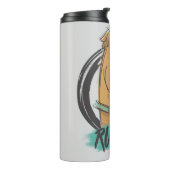 スクービードゥー「ルー!」 マーカースケッチ タンブラー (回転左)