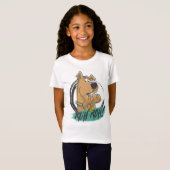 スクービードゥー「ルー!」 マーカースケッチ Tシャツ (正面フル)