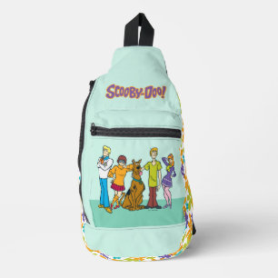 スクービードゥー 全体集団14 Mystery Inc スリングバッグ