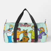 スクービードゥー |全体集団14 Mystery Inc ダッフルバッグ (裏面)