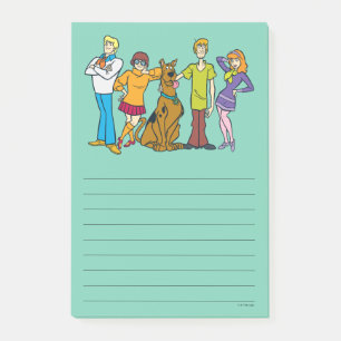 スクービードゥー  全体集団14 Mystery Inc ポストイット