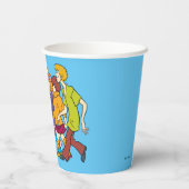 スクービードゥー |全体集団18 Mystery Inc 紙コップ (裏面)