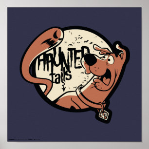 スクービードゥー「幽霊のよく出るしっぽさ」 ポスター