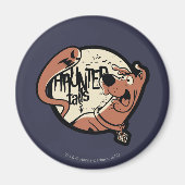 スクービードゥー「幽霊のよく出るしっぽさ」 マグネット (正面)