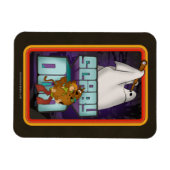 スクービードゥー |幽霊Shaggy & Scoobyをお探し マグネット (横)