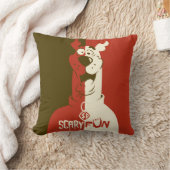 スクービードゥー「怖いおもしろい」 クッション (ブランケット)