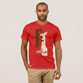 スクービードゥー「怖いおもしろい」 Tシャツ (正面フル)