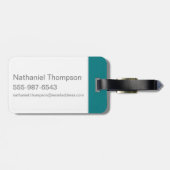 スクービードゥー「憎むな、おめでとう」グラフィック ラゲッジタグ (裏面横)