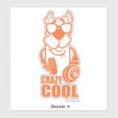スクービードゥー「熱狂するカッコいい」ヘッドフォングラフィックス シール (シート)