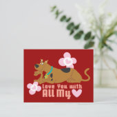 スクービードゥー「私のハートで君を愛せ」 ポストカード (スタンド正面)