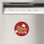 スクービードゥー「私のハートで君を愛せ」 マグネット (インサイチュ (食洗機))