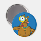 スクービードゥー(虫眼鏡) マグネット (正面/裏面)