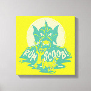 スクービードゥー 走  スクーブ！ キャンバスプリント