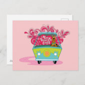 スクービードゥー – 運転熱狂する シーズンポストカード (正面/裏面)